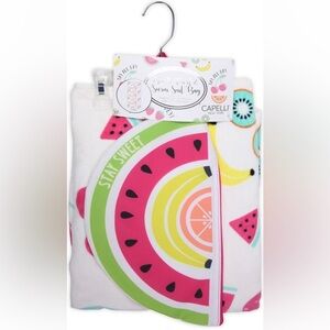 NEW, CAPELLI Beach Towel & Swim Suit Bag